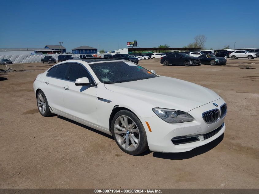 2013 BMW 640I GRAN COUPE