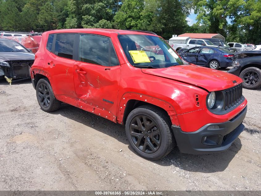 2018 JEEP RENEGADE ALTITUDE FWD