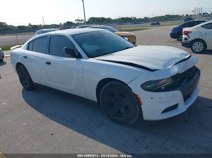 2019 DODGE CHARGER POLICE RWD