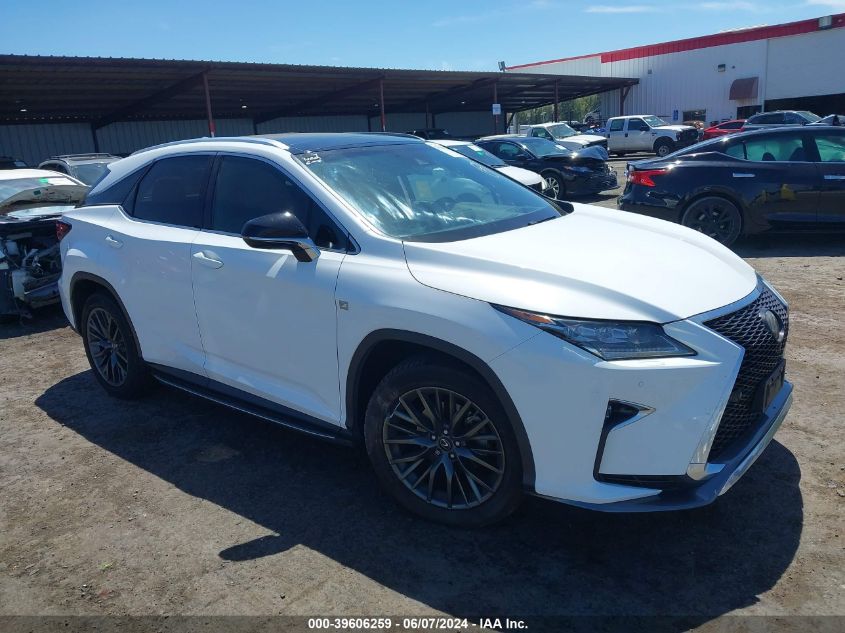 2017 LEXUS RX 350 F SPORT