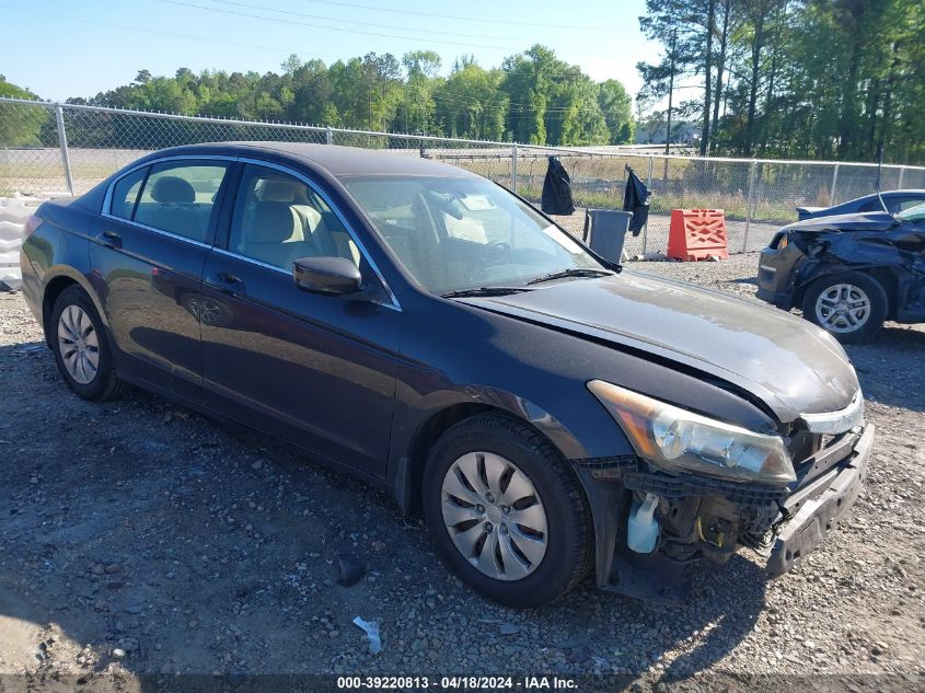 2011 HONDA ACCORD 2.4 LX