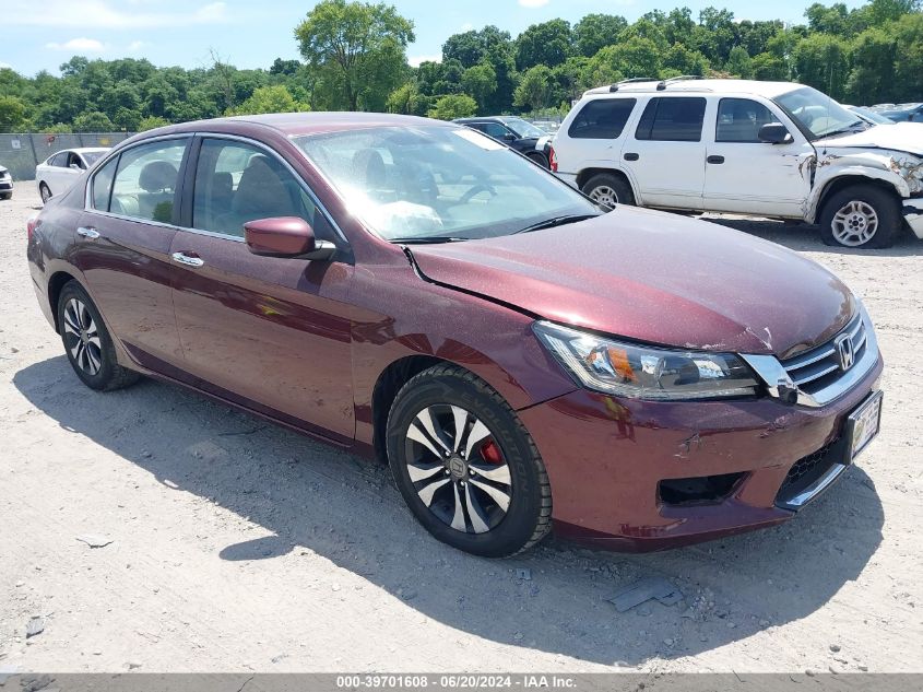 2015 HONDA ACCORD LX