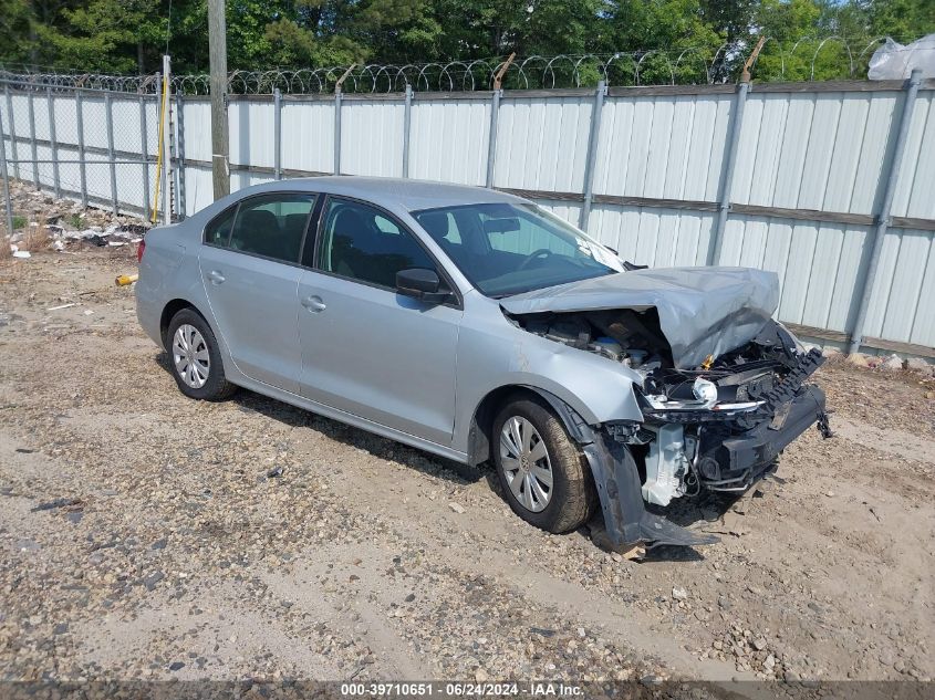 2013 VOLKSWAGEN JETTA 2.0L S