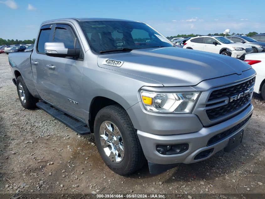 2022 RAM 1500 BIG HORN QUAD CAB 4X2 6'4 BOX