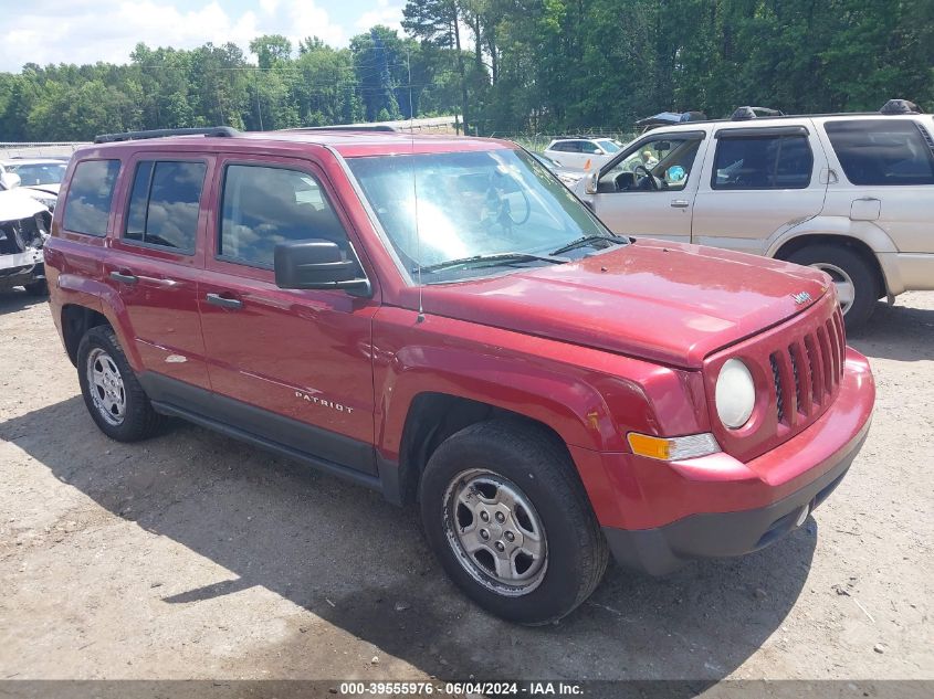 2014 JEEP PATRIOT SPORT