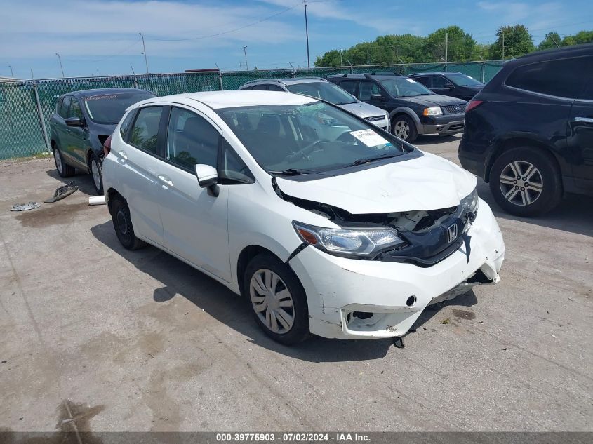 2016 HONDA FIT LX