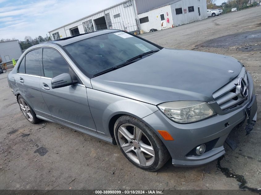 2010 MERCEDES-BENZ C 300 LUXURY 4MATIC/SPORT 4MATIC