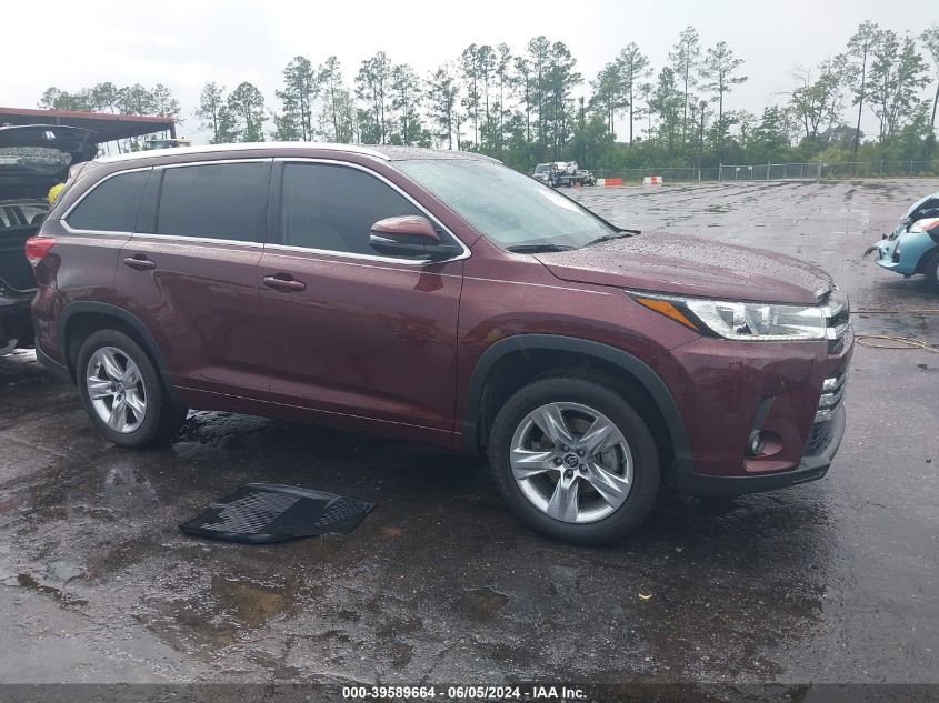 2019 TOYOTA HIGHLANDER LIMITED