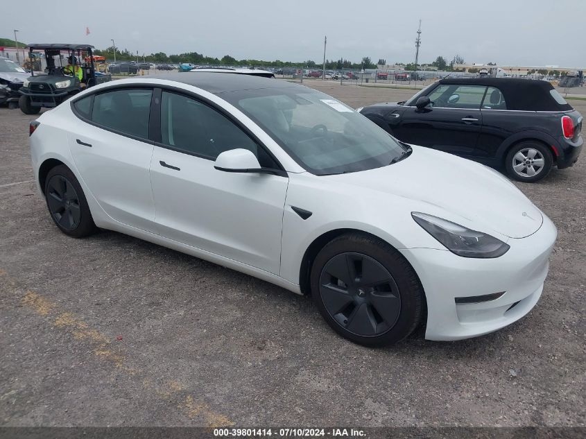 2023 TESLA MODEL 3