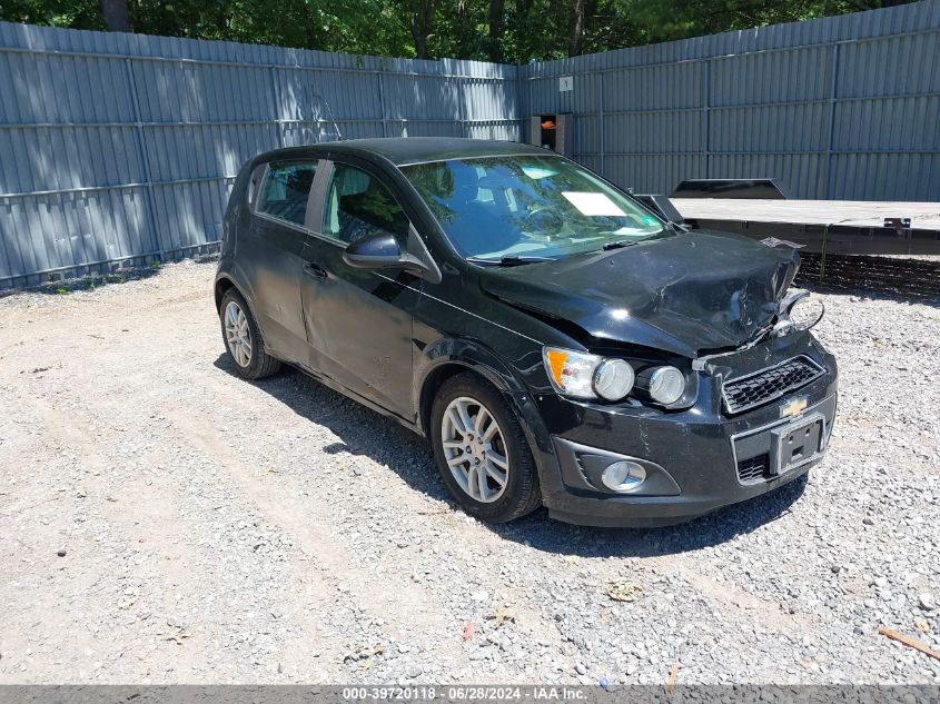 2012 CHEVROLET SONIC 2LT