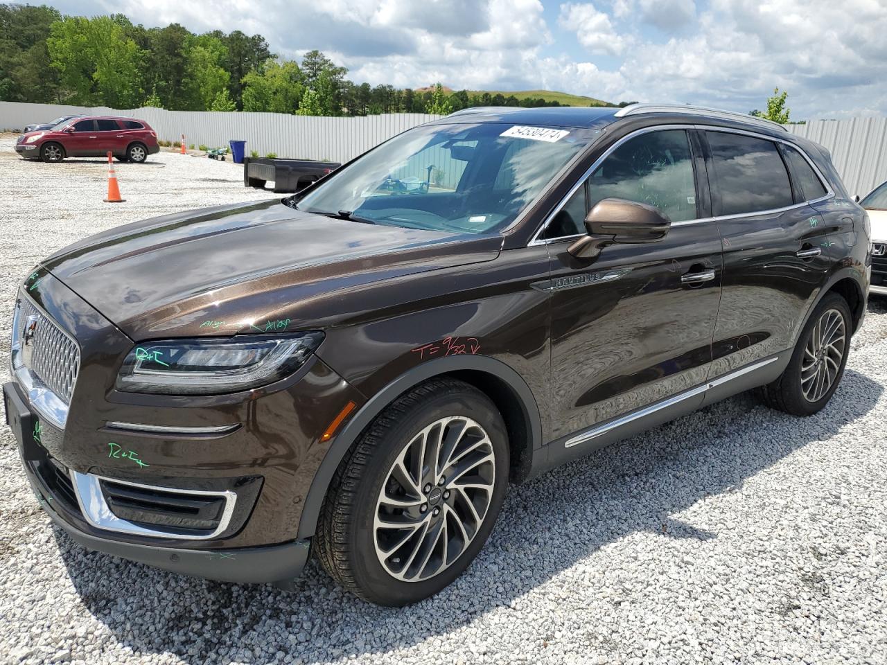 2019 LINCOLN NAUTILUS RESERVE