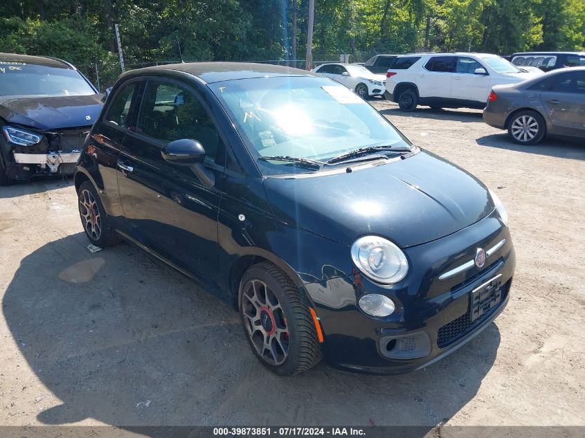 2015 FIAT 500 SPORT