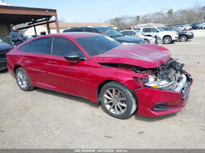 2021 HONDA ACCORD LX