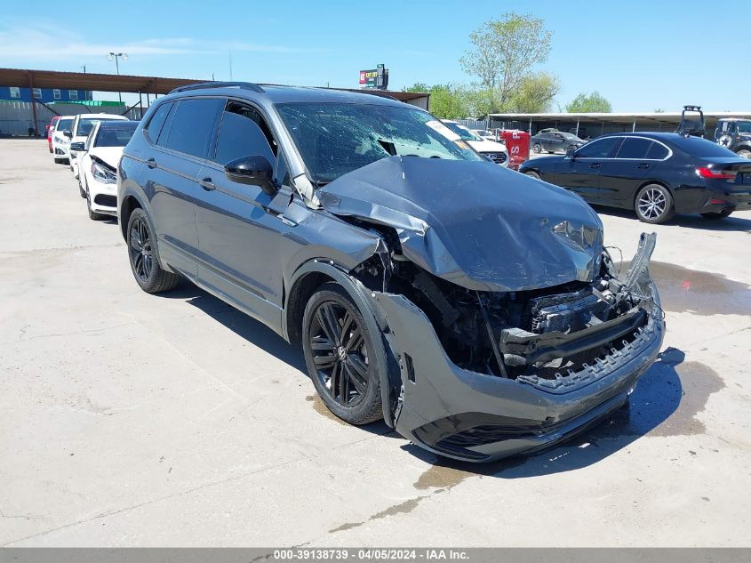 2022 VOLKSWAGEN TIGUAN 2.0T SE R-LINE BLACK