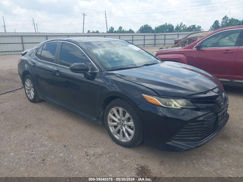 2018 TOYOTA CAMRY LE