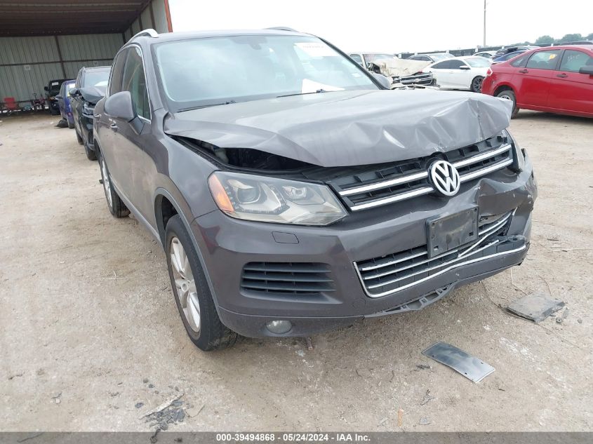 2013 VOLKSWAGEN TOUAREG VR6 SPORT