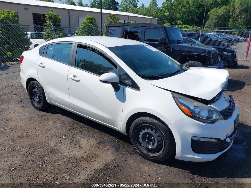 2017 KIA RIO LX