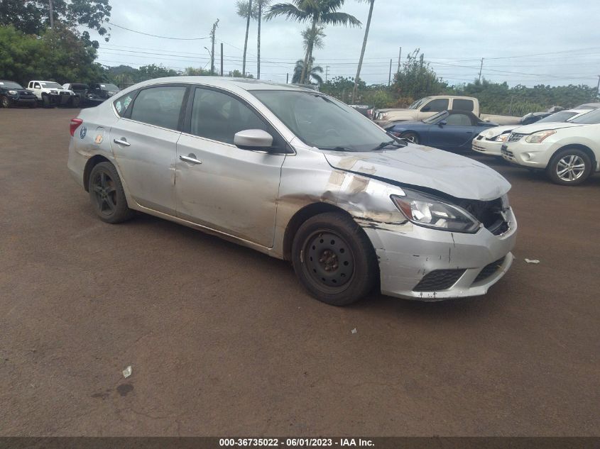 2016 NISSAN SENTRA FE+ S/SV/S/SR/SL