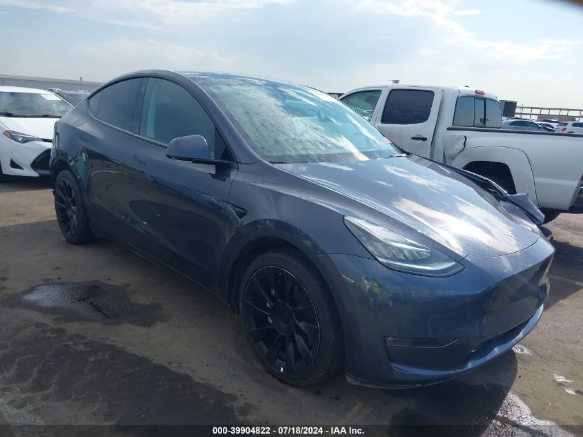 2022 TESLA MODEL Y LONG RANGE DUAL MOTOR ALL-WHEEL DRIVE