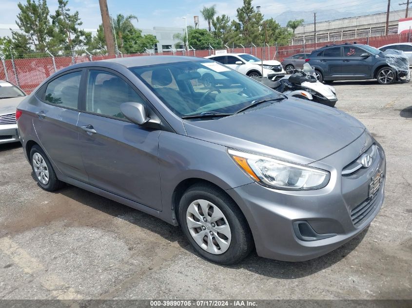 2016 HYUNDAI ACCENT SE