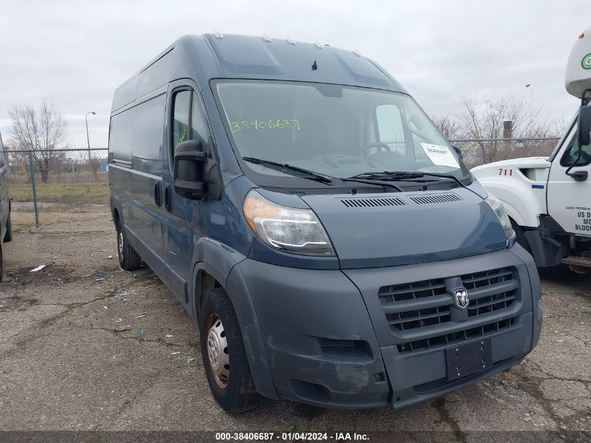 2018 RAM PROMASTER 2500 HIGH ROOF 159 WB