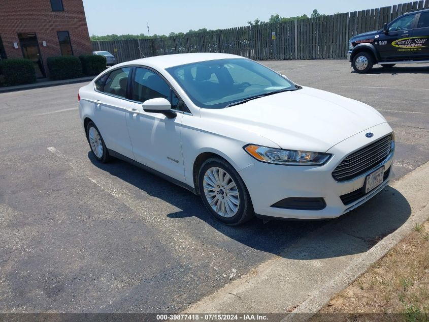 2016 FORD FUSION HYBRID S