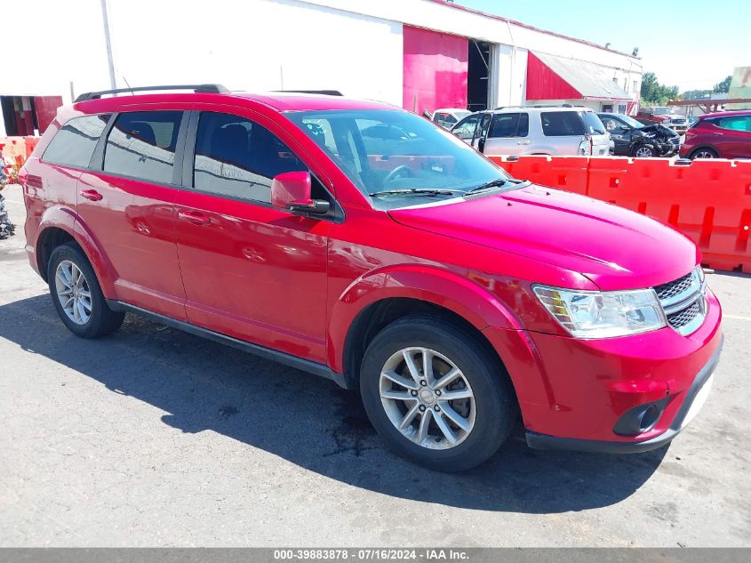 2016 DODGE JOURNEY SXT