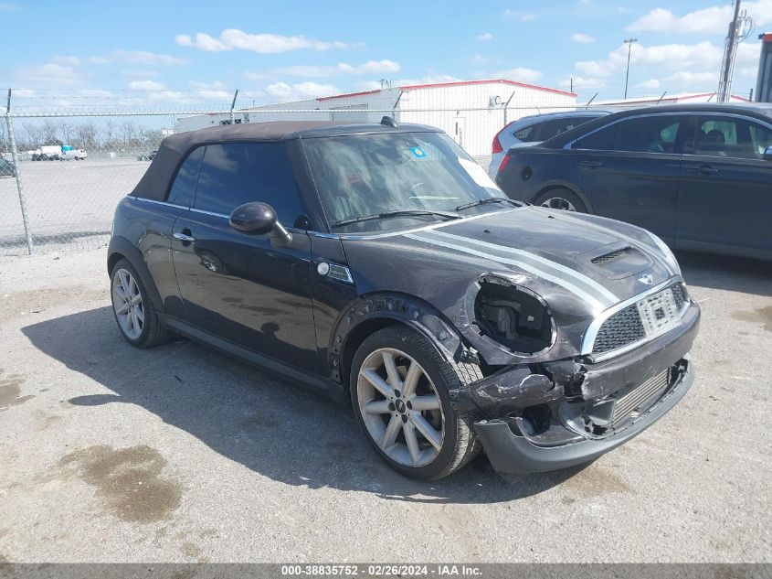 2013 MINI CONVERTIBLE COOPER S