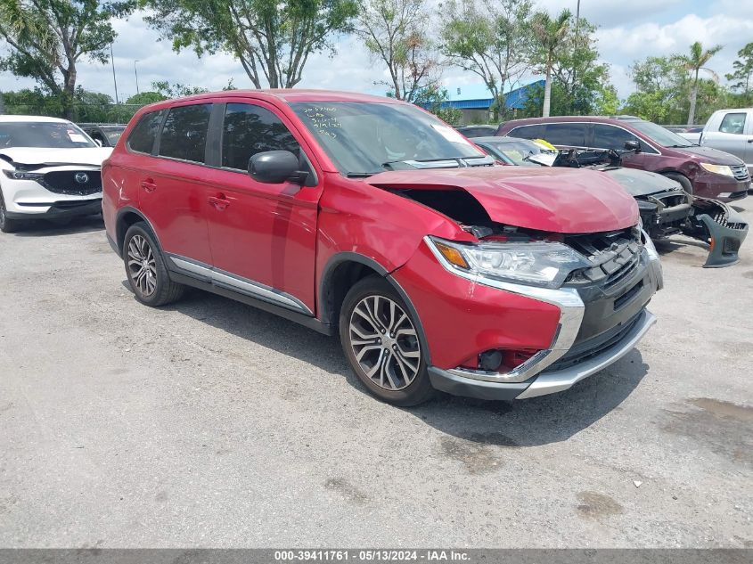 2018 MITSUBISHI OUTLANDER ES