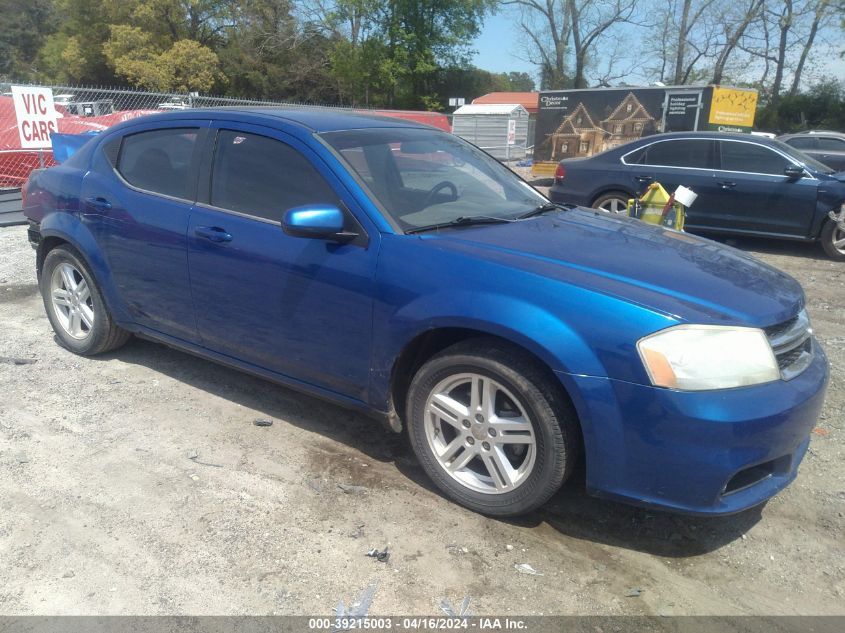 2013 DODGE AVENGER SXT