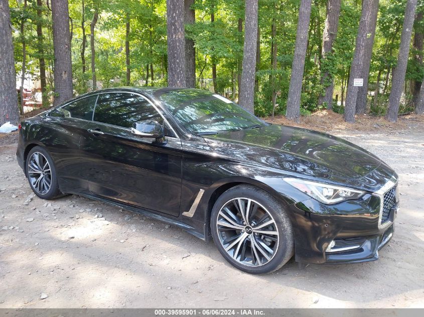 2021 INFINITI Q60 LUXE AWD