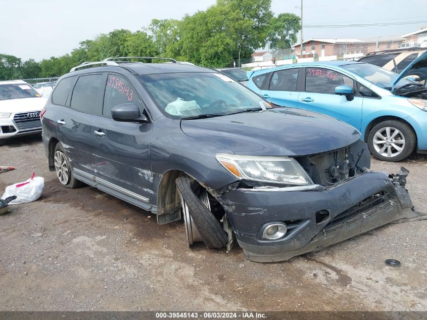 2014 NISSAN PATHFINDER S/SV/SL/PLATINUM