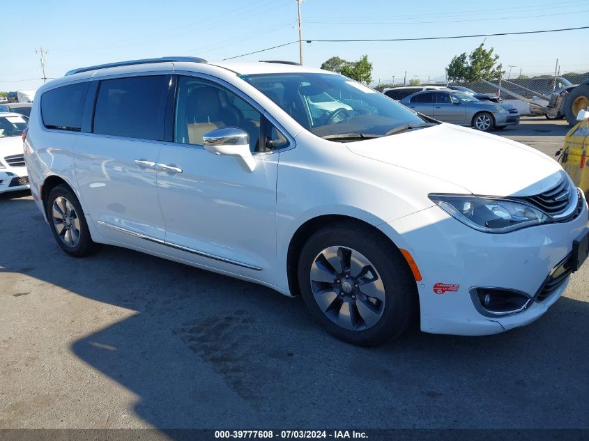 2018 CHRYSLER PACIFICA HYBRID LIMITED