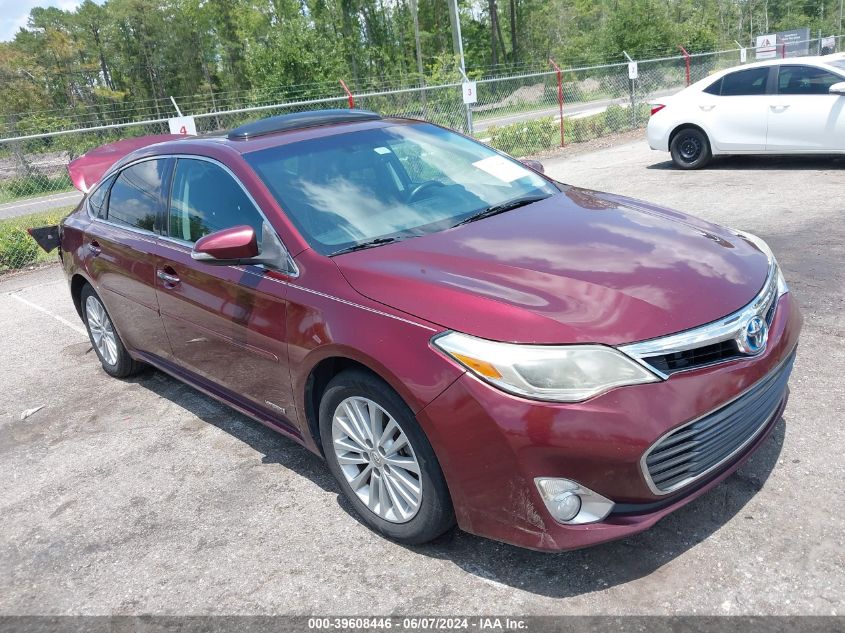 2013 TOYOTA AVALON HYBRID XLE TOURING