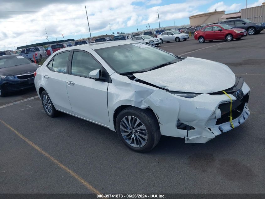 2018 TOYOTA COROLLA XLE