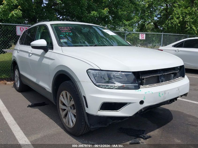 2018 VOLKSWAGEN TIGUAN S