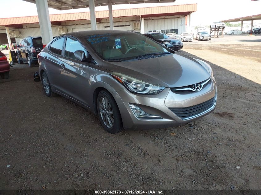 2016 HYUNDAI ELANTRA SE