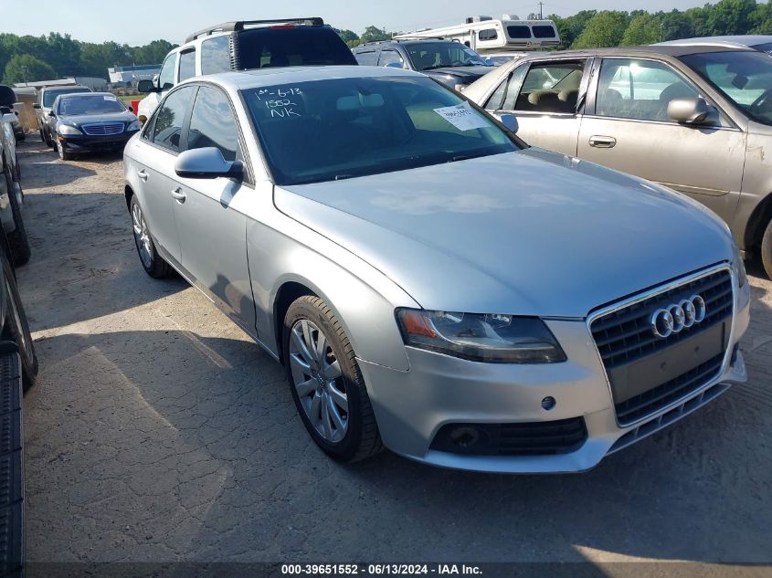 2012 AUDI A4 2.0T PREMIUM