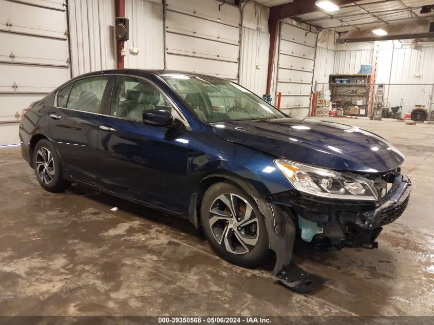 2017 HONDA ACCORD LX