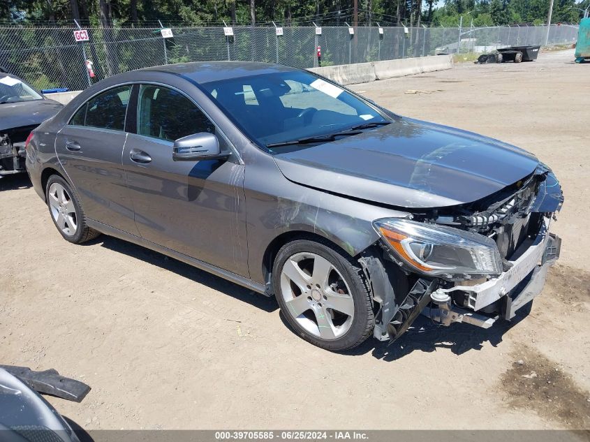 2015 MERCEDES-BENZ CLA 250