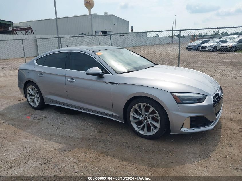 2022 AUDI A5 SPORTBACK PREMIUM 40 TFSI QUATTRO S TRONIC