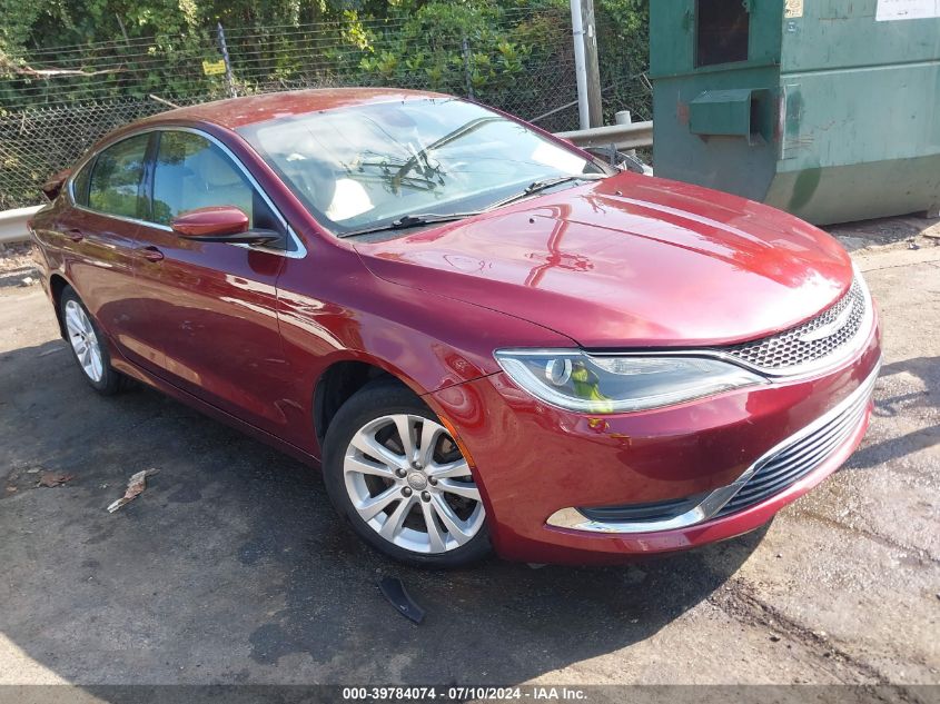 2015 CHRYSLER 200 LIMITED