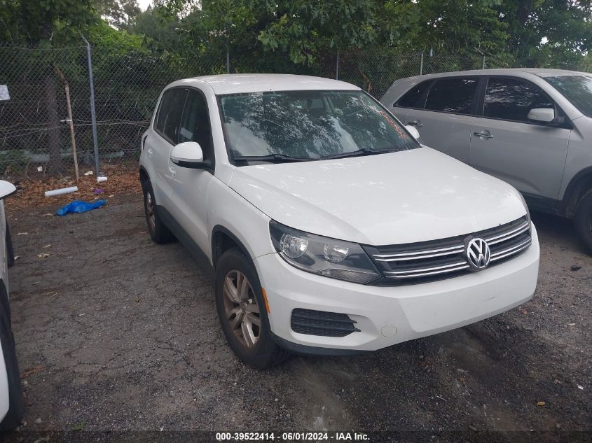 2014 VOLKSWAGEN TIGUAN S