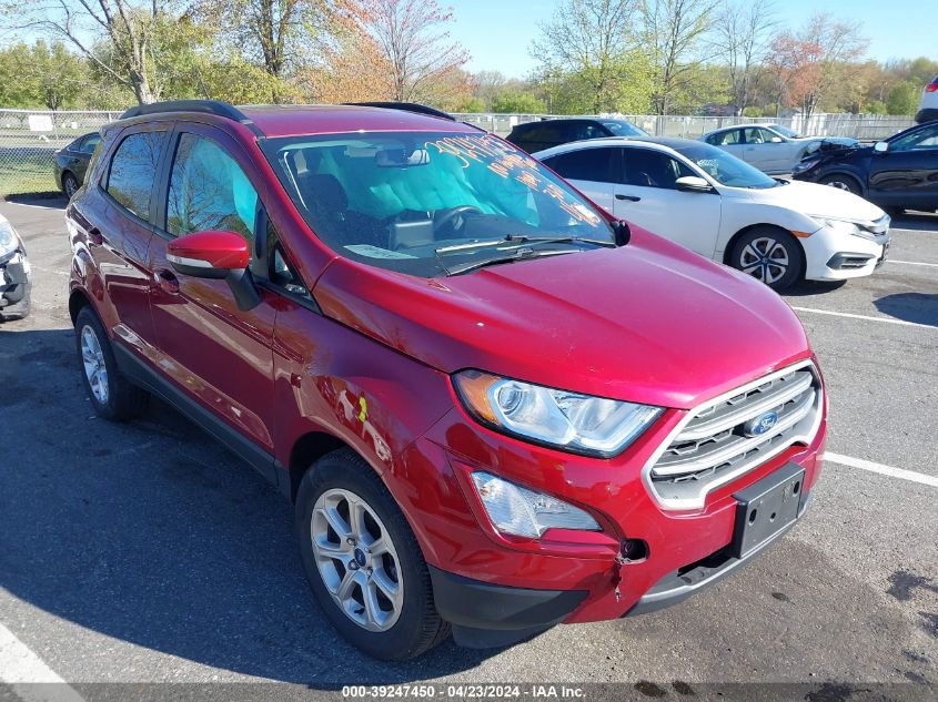 2020 FORD ECOSPORT SE