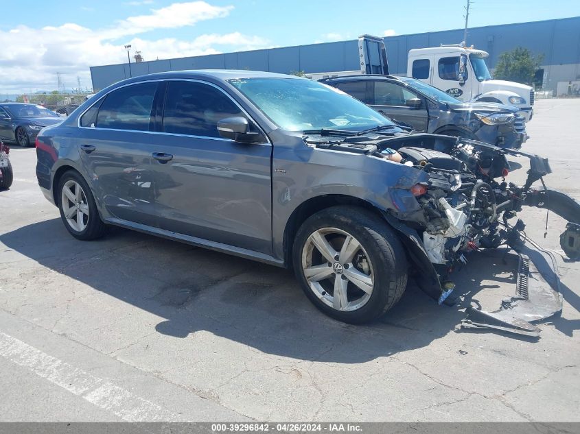 2015 VOLKSWAGEN PASSAT 1.8T LIMITED EDITION