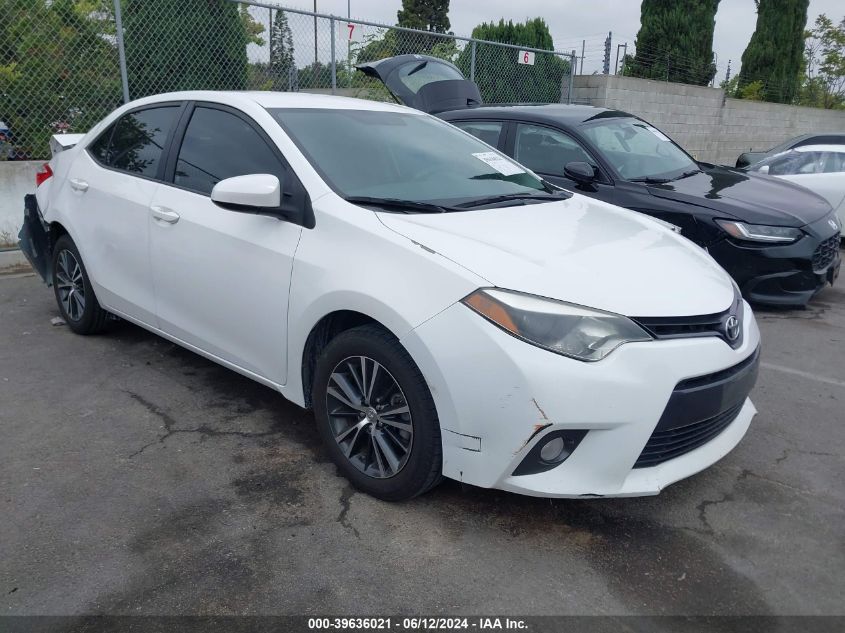 2016 TOYOTA COROLLA L/LE/LE PLS/PRM/S/S PLS