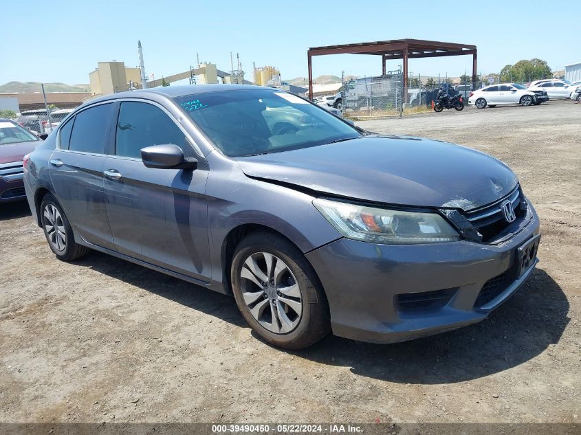 2015 HONDA ACCORD LX