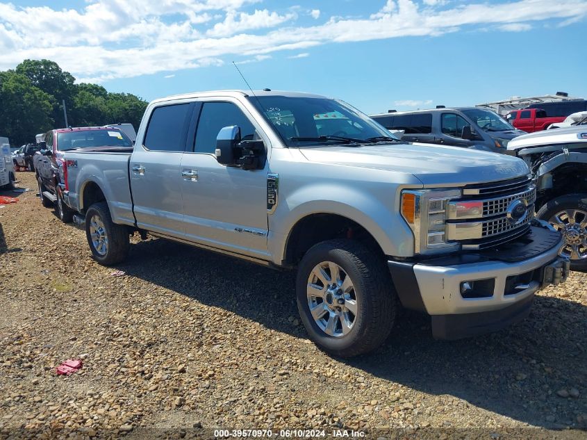 2017 FORD F-250 PLATINUM