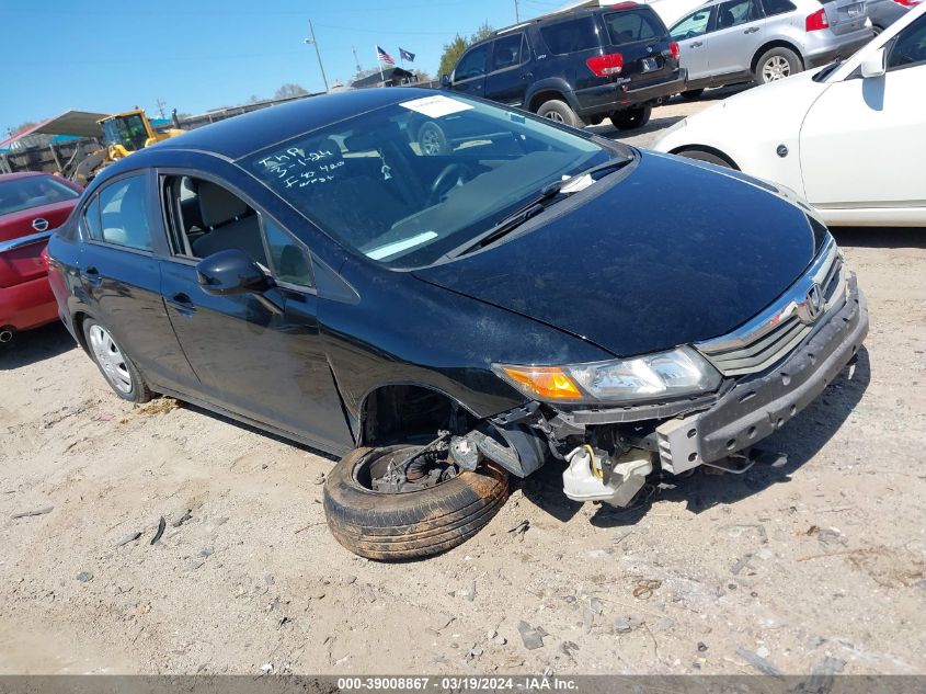 2012 HONDA CIVIC LX