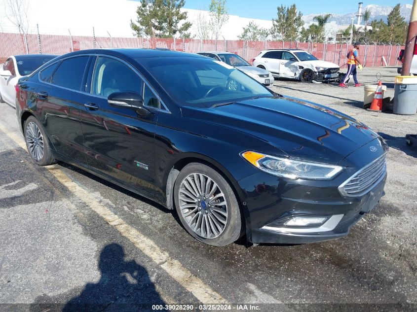 2017 FORD FUSION ENERGI TITANIUM